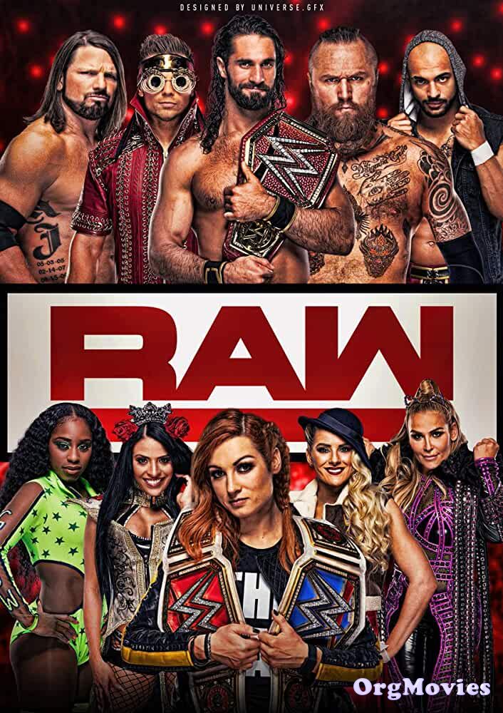 poster of WWE Raw 8th June 2020