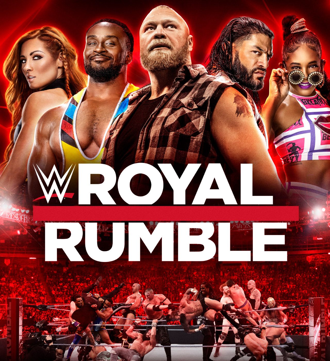 poster of WWE Royal Rumble (2022) HDTV