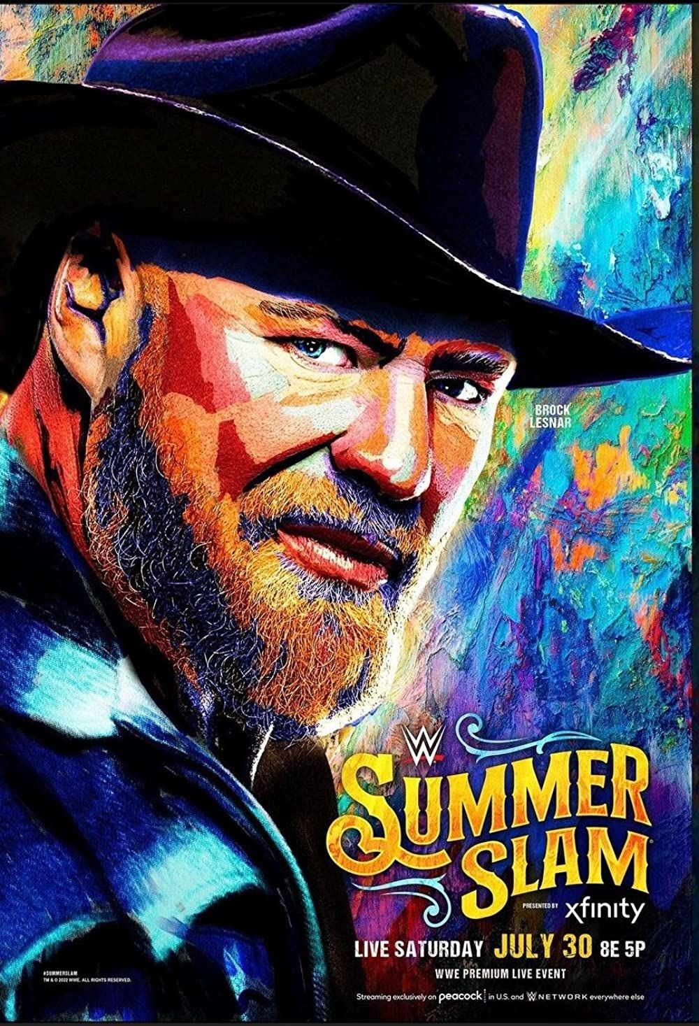 poster of WWE SummerSlam 30th July (2022) HDTV