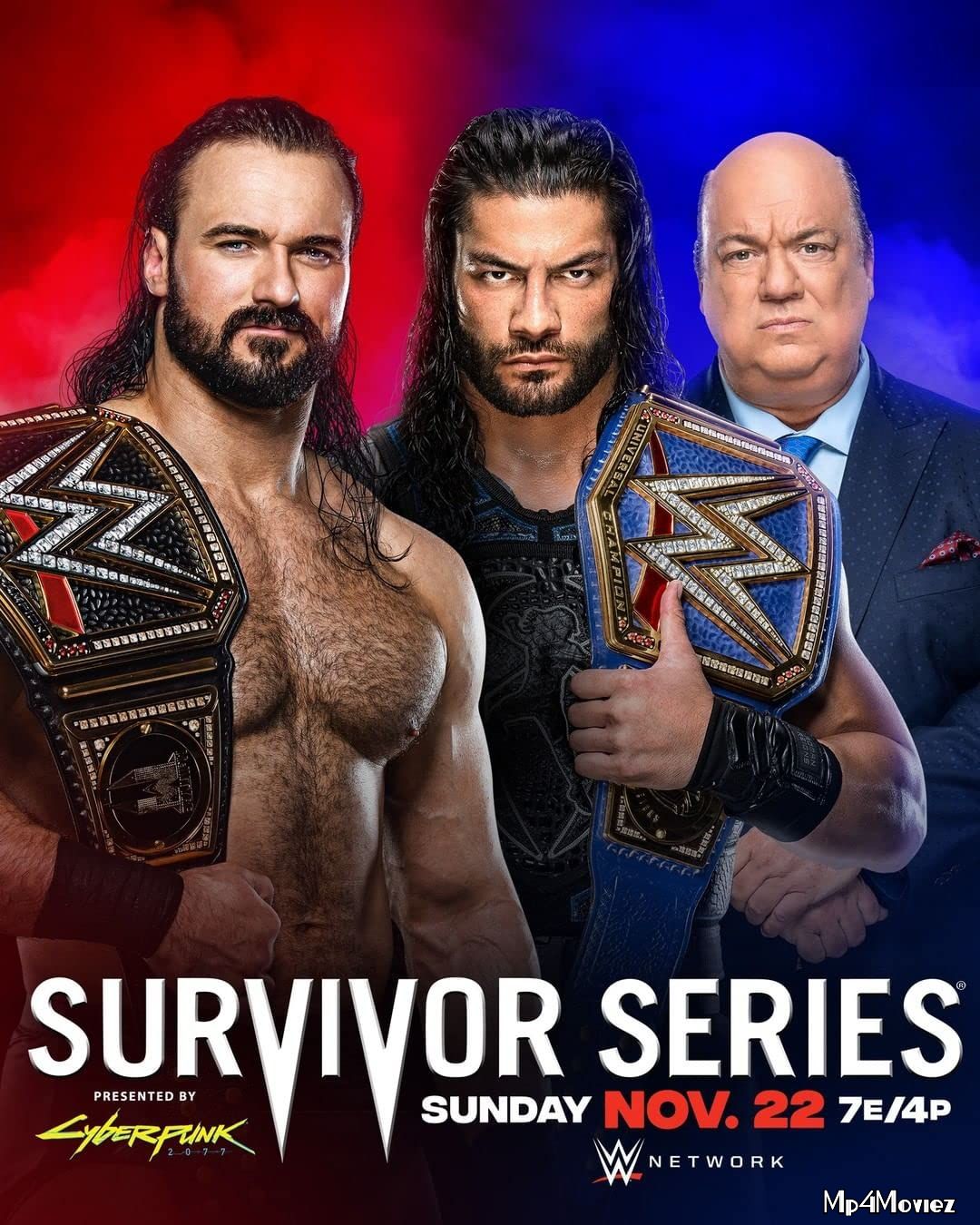 poster of WWE Survivor Series 2020 Full Show