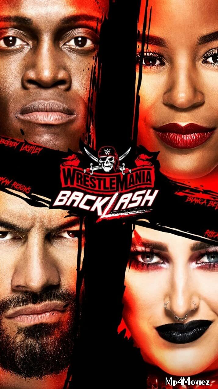 poster of WWE WrestleMania Backlash (2021) PPV HDTV