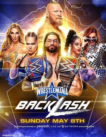 poster of WWE WrestleMania Backlash (2022) PPV HDTV