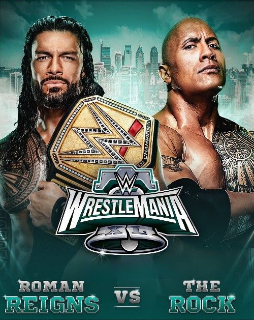 poster of WWE WrestleMania XL 7th April (2024) Day 2 Full Show