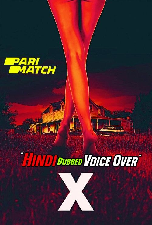 poster of X (2022) Hindi (Voice Over) Dubbed WEBRip