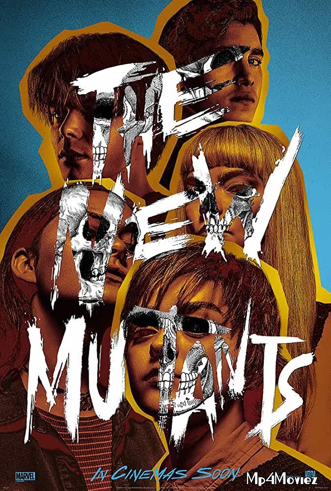 poster of X Men The New Mutants 2020 Full Movie HD