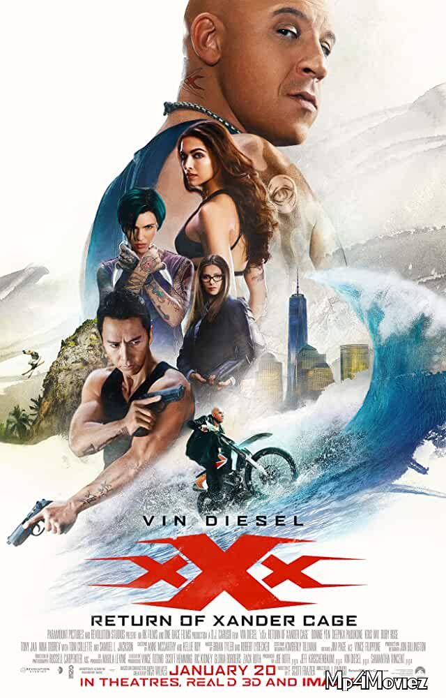 poster of xXx: Return of Xander Cage 2017 Hindi Dubbed Movie