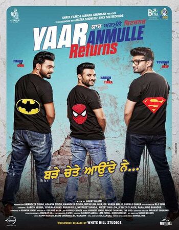 poster of Yaar Anmulle Returns (2021) Punjabi HDRip