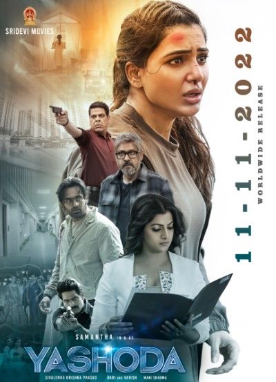 poster of Yashoda (2022) Hindi Dubbed pDVDRip