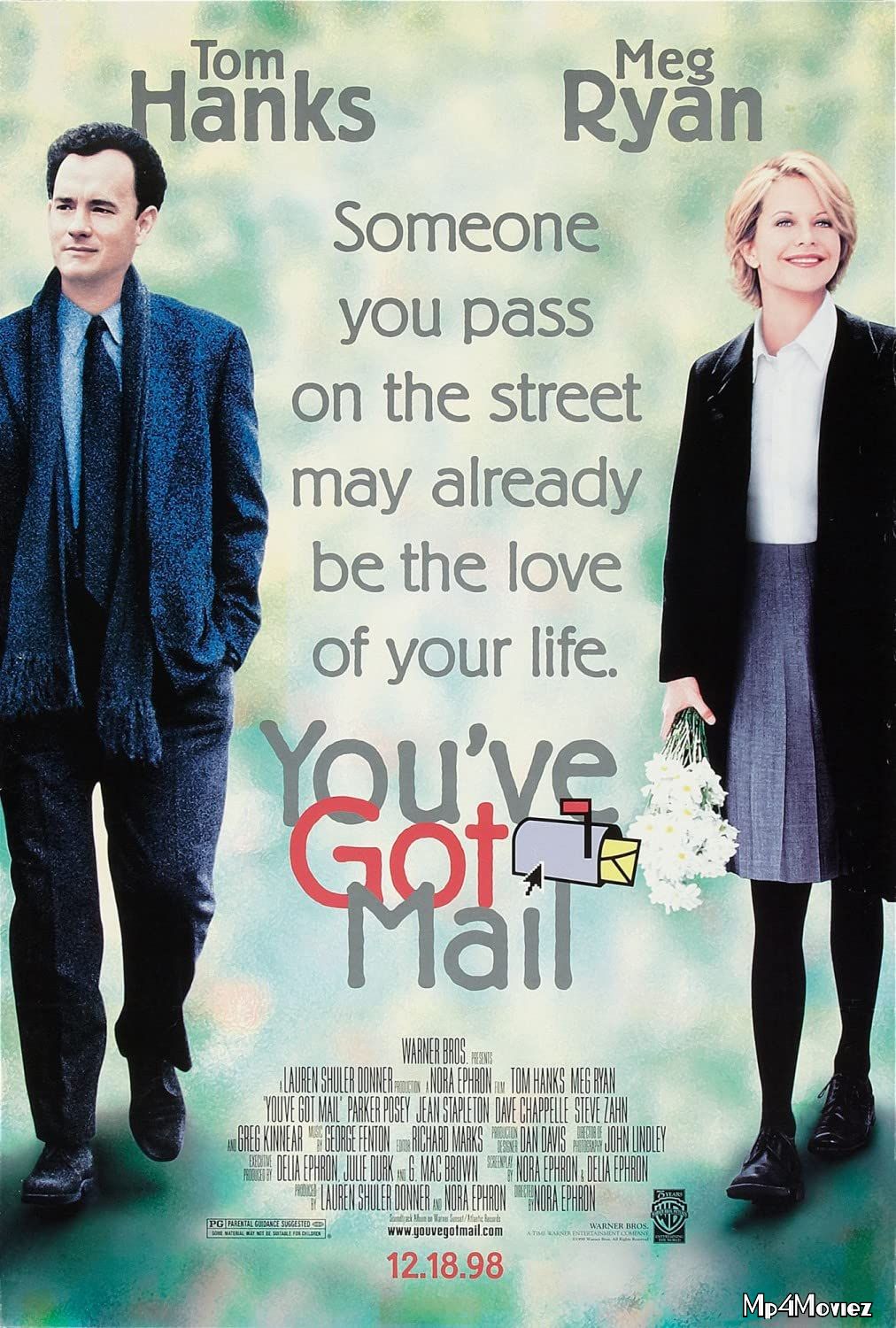 poster of Youve Got Mail 1998 Hindi Dubbed Movie