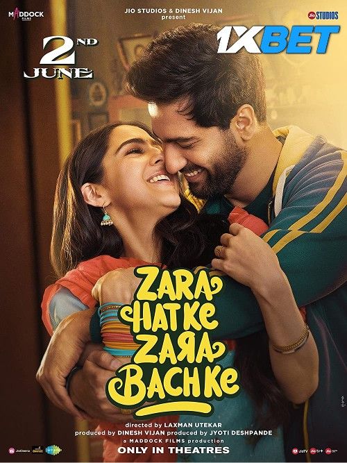 poster of Zara Hatke Zara Bachke (2023) Hindi DVDScr